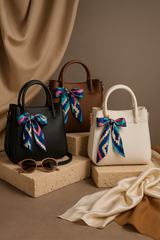 🔥 Elegant Bow-Tie Shoulder Bag – Premium Quality (1 Pc Only)