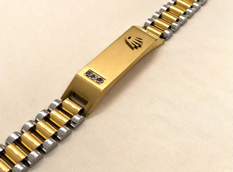 RLX Jubilee Crown Bracelet For Men